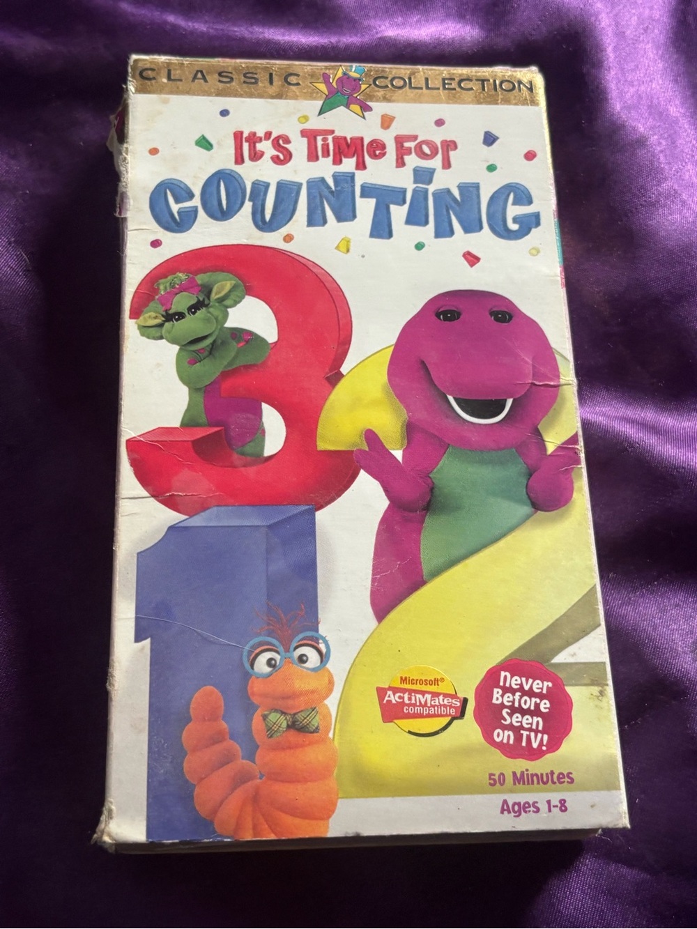 Barneys New York It's Time for Counting Kids VHS